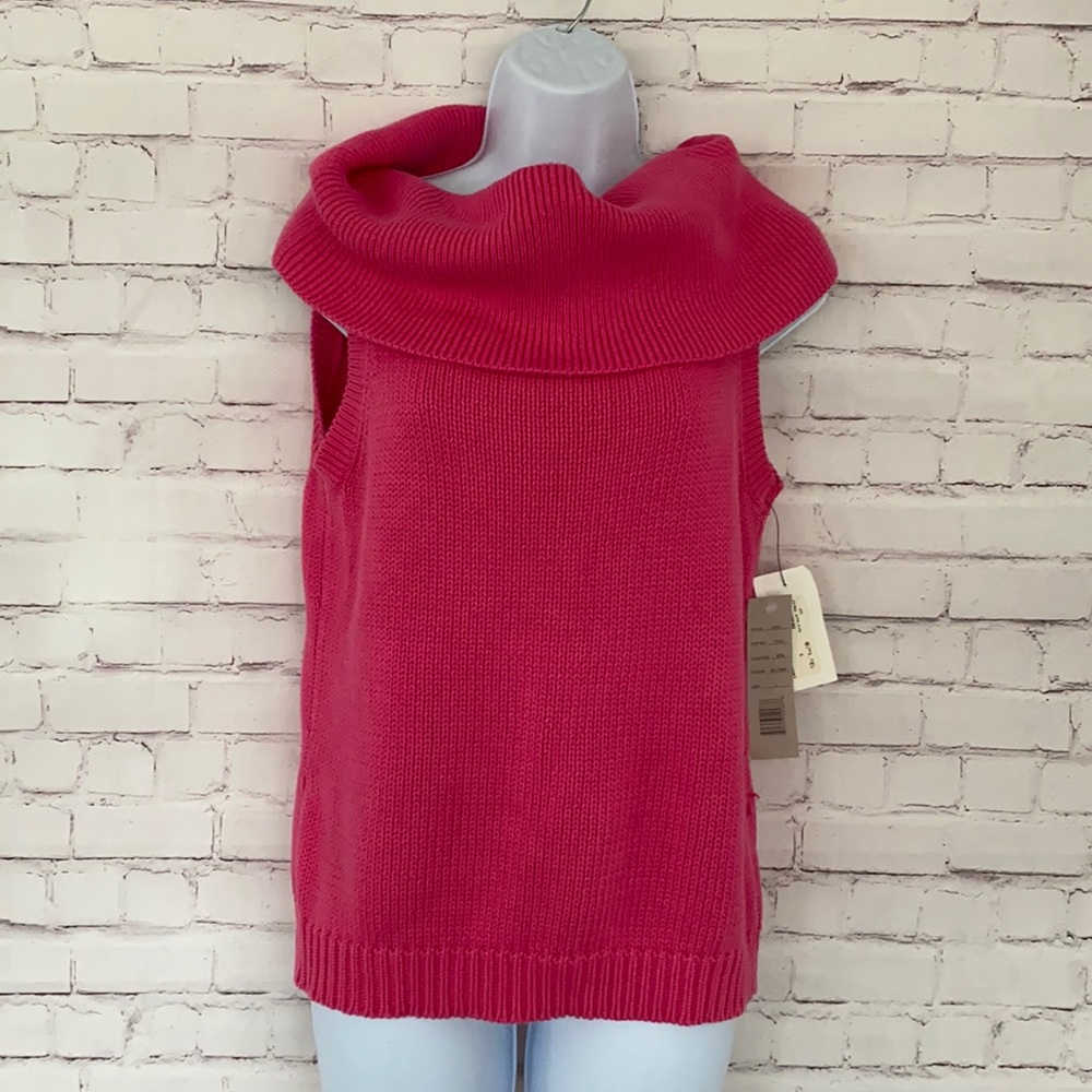 Lucia Burns knit sweater SZ Large